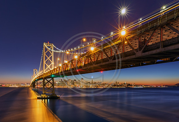 San Francisco bay Bridge: Cityscape