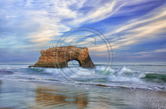 Natural Bridges Rock: Natural Bridges State Park, Santa Cruz, Ca