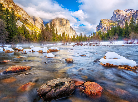 Gates at Yosemite Valley