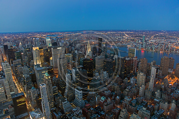 Manhattan from Empire State Building