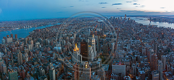 Manhattan from Empire State Building