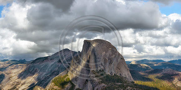 Half Dome from Glacier Point: Yosemite National Park